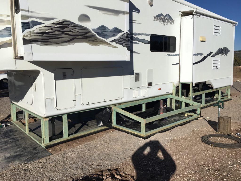 How to skirt 2025 a 5th wheel rv